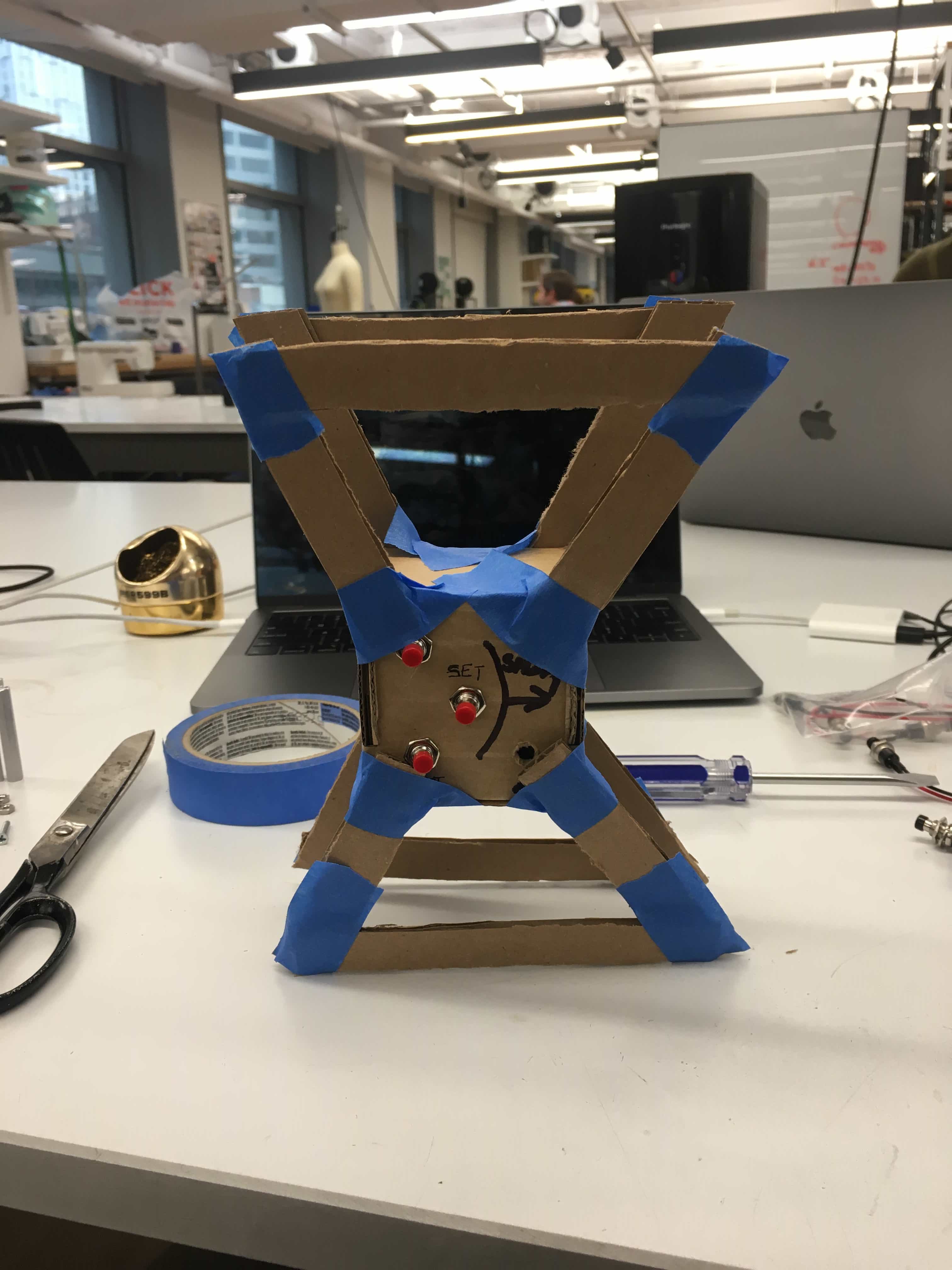 Hourglass Prototype - Back