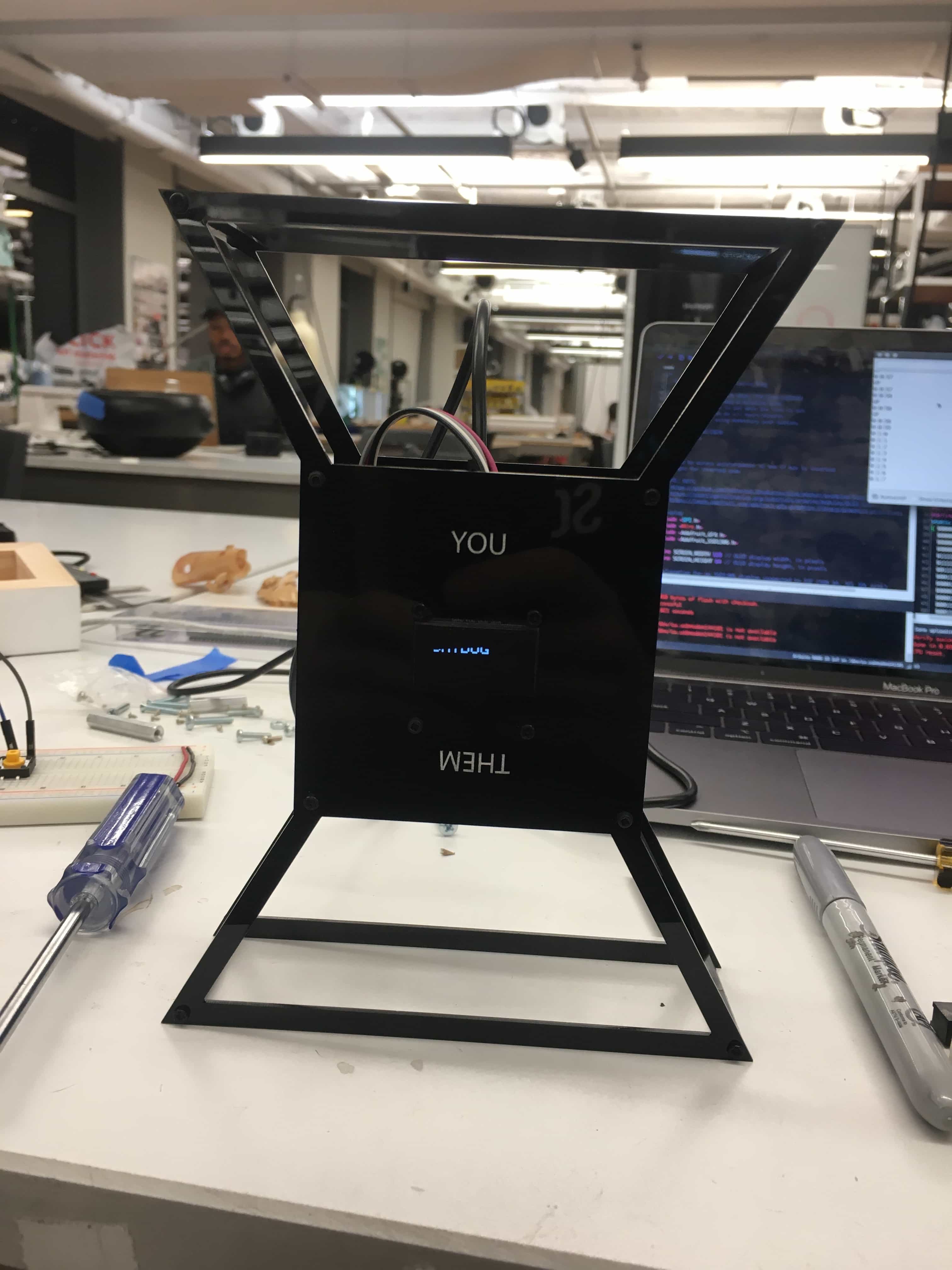 Assembled Clock With Test Output
